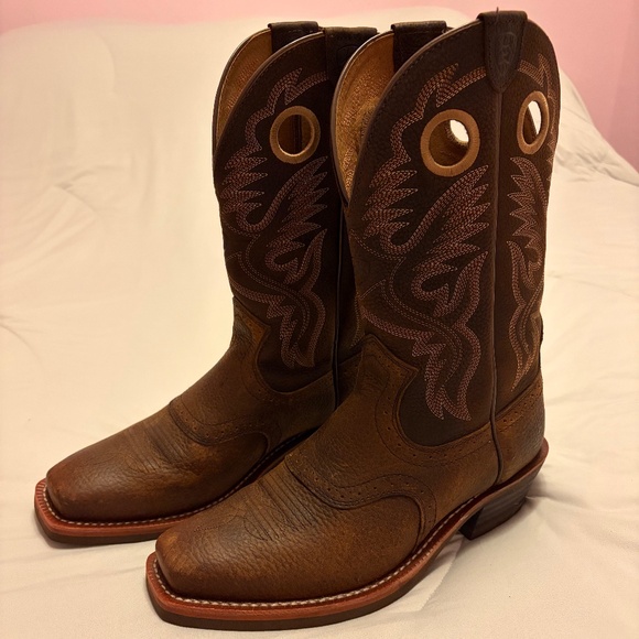 Ariat Cowboy Boots Men’s size 8.5 EE (wide) - Picture 5 of 10
